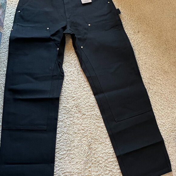 Carhartt Firm Duck Double Front Work Dungaree - Picture 1 of 3